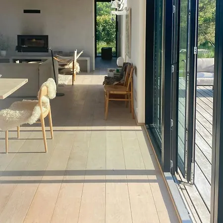 Nordic Aesthetics And Beautiful View On Mols Tatil Evi *